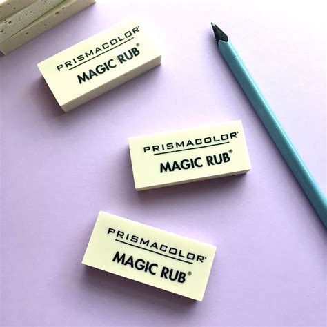 Removing Pencil Marks in Style: Prismacolor Magic Rub Eraser Techniques